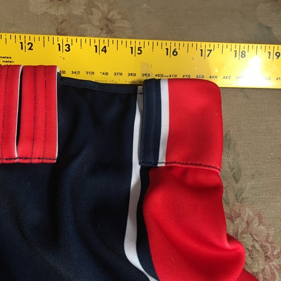 Thistle Seymour Moose RED WHITE & BLUE elastic waist golf sportswear lounge pant - Picture 7 of 9